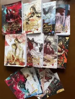 天官賜福英語版3.4.5.7 天官賜福 小説 英語版 2.4〜8 特装版 天官赐福英文版实体书-天官