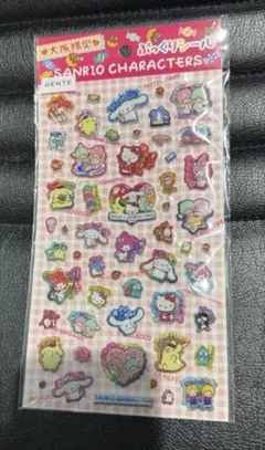 (新品) 大阪限定 サンリオキャラクターズ ぷっくりシール