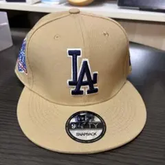 新品未使用　NEWERA キャップ LA 9FIFTY スナップバック　ベージュ