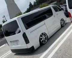 希少 レグザーニ 8.5J+45ハイエース 20インチ クロームメッキホイール