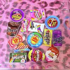 お菓子モチーフ デコビーズ まとめ売り 14個