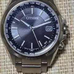 ★【稼働品】 シチズン CITIZENアテッサ電波ソーラー チタン H149