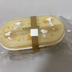スヌーピー　2段ランチボックス