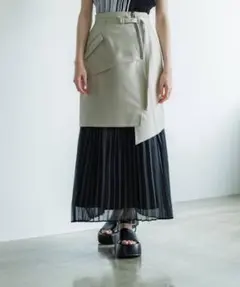 今期WAVE PATCHWORK JUMPER SKIRT試着のみ！ - メルカリ