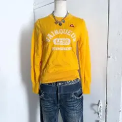 le coq sportif 長袖ニット ロゴ刺繍 カレッジ y2k 平成のサムネイル