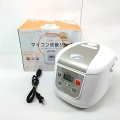 M0414F1 ボナボナ 3.5合炊き マイコン炊飯ジャー BK-R38-WHのサムネイル