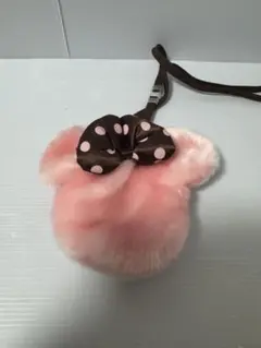 ディズニー　ミニー　ピンクファーポシェットのサムネイル