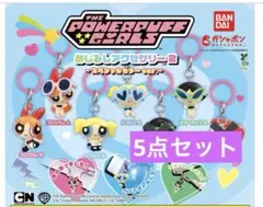 パワーパフガールズ　めじるしアクセサリー2 スペシャルカラー　バブルス　5点