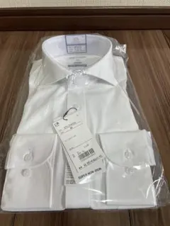 ORIHICA Mサイズ 白ワイシャツ スーパーノンアイロン