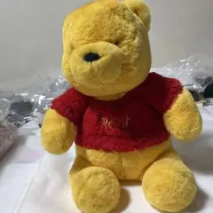 プーさん ぬいぐるみ 赤い服