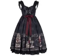 ロリータワンピース ゴスロリドレス