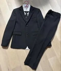 フォーマルスーツ 黒　男の子　150 美品