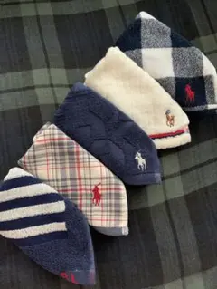 ポロ・ラルフ・ローレン タオルハンカチ 5枚セット