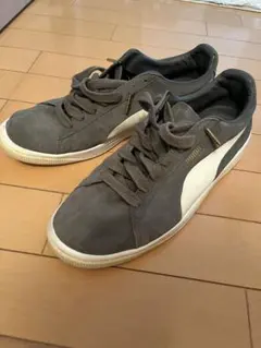 PUMA スニーカー グレー/ホワイト UK5