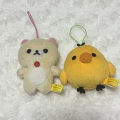 リラックマ ゴムひも付きマスコット