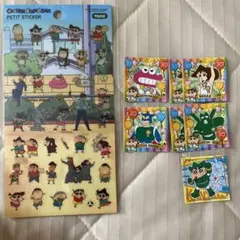 クレヨンしんちゃん　チョコビ　シール　韓国ダイソー　DAISO
