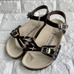 BIRKENSTOCK ビルケンシュトック✨バリ ブラウン 36 エナメルのサムネイル