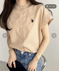 GeeRA別注【U.S. POLO ASSN.】フレンチスリーブシャツ
