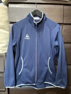 le coq sportif ジャージ上下　介護　紺 ユニセックスＭ-Sサイズのサムネイル