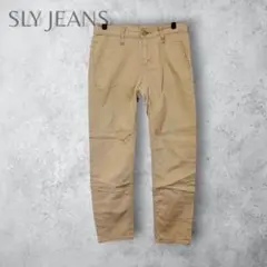 【SLY JEANS】　テーパードパンツ　ベージュ　カジュアルパンツ　通年　1のサムネイル