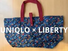 【新品未使用】UNIQLO × LIBERTY コラボ エコバッグのサムネイル