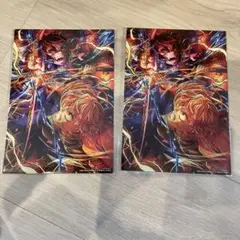 アニメキャラクター2枚セット　鬼滅の刃