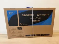 F32S21Q 【新品未開封】SKYWORTH Smart TV SKYWORTH SKYWORTH 32V型 チューナーレステレビ F32S21Q ブラック