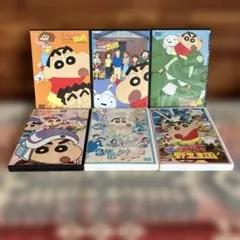 クレヨンしんちゃんイッキ見 4枚 映画2タイトル 6枚セット