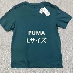 【新品】PUMA プーマ Tシャツ グリーン L 緑
