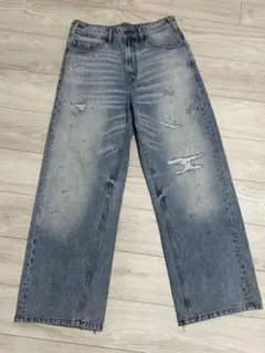 GOAR.archive BLUE WAIST BAGGY DENIM - メルカリ