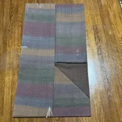 名古屋帯 マルチカラー ストライプ