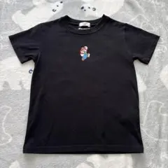 スーパーマリオ キャラクター Tシャツ 黒