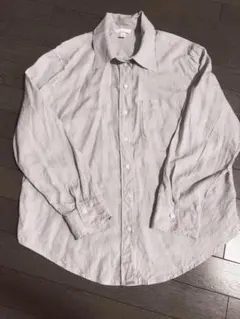 【美品】H&M 長袖シャツ ライトパープルのサムネイル