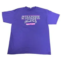 JERZEES ストレンジャーシングス　プリントTシャツ　古着　8dのサムネイル