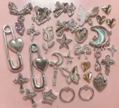 No.243 ネイルパーツ　デコパーツ　まとめ売り　セット