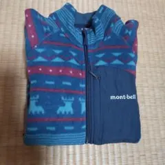 mont-bell フリース　前ファスナー