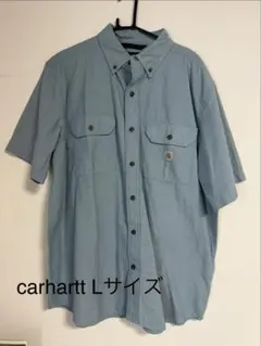 試着のみ Carhartt ワークシャツ LOOSE FIT Lサイズのサムネイル