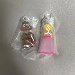 スーパーマリオ めじるしアクセサリー2(ピーチ、クリボーセット)