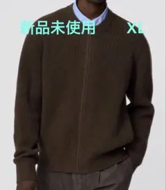 ユニクロC ／クルーネックフルジップカーディガン XLサイズ