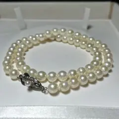 あこや真珠 アコヤパール 花珠級 ネックレス 本真珠 6.6〜7.0㎜ M767