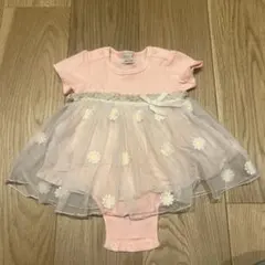 【petit main 】美品　半袖ロンパース　70㎝