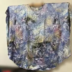オーバーサイズ羽根模様チュニック