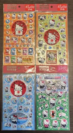 ハローキティ ぷっくりシール　4枚