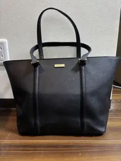 Kate spade 黒トートバッグ　A4可能