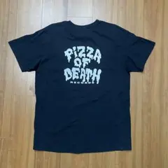 Pizza of Death ピザオブデス Tシャツ M ネイビー 葛飾北斎 - メルカリ