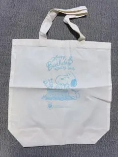 スヌーピータウン　ノベルティ　エコバッグ　スヌーピー　75th 誕生記念　非売品