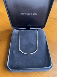 Tiffany Tスマイルネックレス　ローズゴールド　スモール　ダイヤのサムネイル