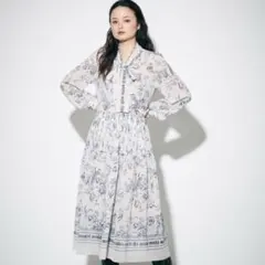 人気✨グレースコンチネンタル ダイアグラム フラワーパターン