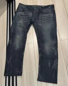 MB ULTIMATE FABRIC トロンプルイユワイドデニムパンツ サイズF - メルカリ
