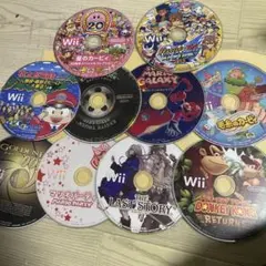 ジャンク品　wii 10本セット　読み込みません　イナズマイレブンgo 2013